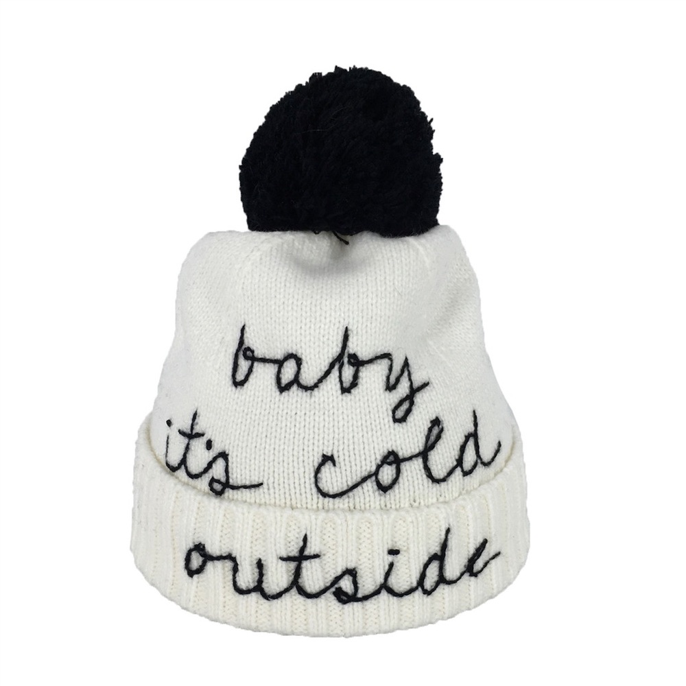 kate spade baby it’s cold outside beanie